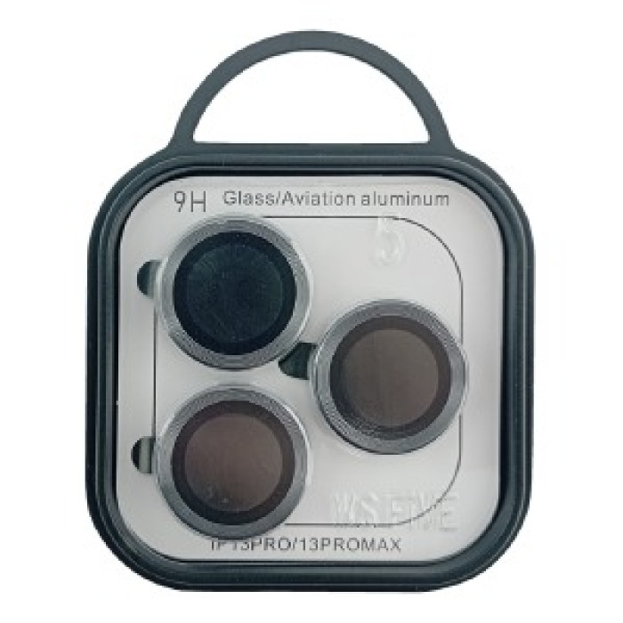 Скло на камеру iPhone 13 Pro/13 Pro Max метал сталь