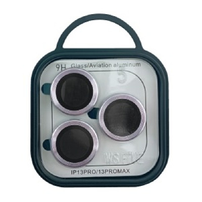 Скло на камеру iPhone 13 Pro/13 Pro Max метал фіолетовий