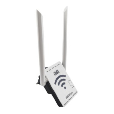 Wi-Fi роутер/репітер Alfa R312 (1xLAN, 1xWAN, 2 антени) 2.4GHz 300Mbps білий