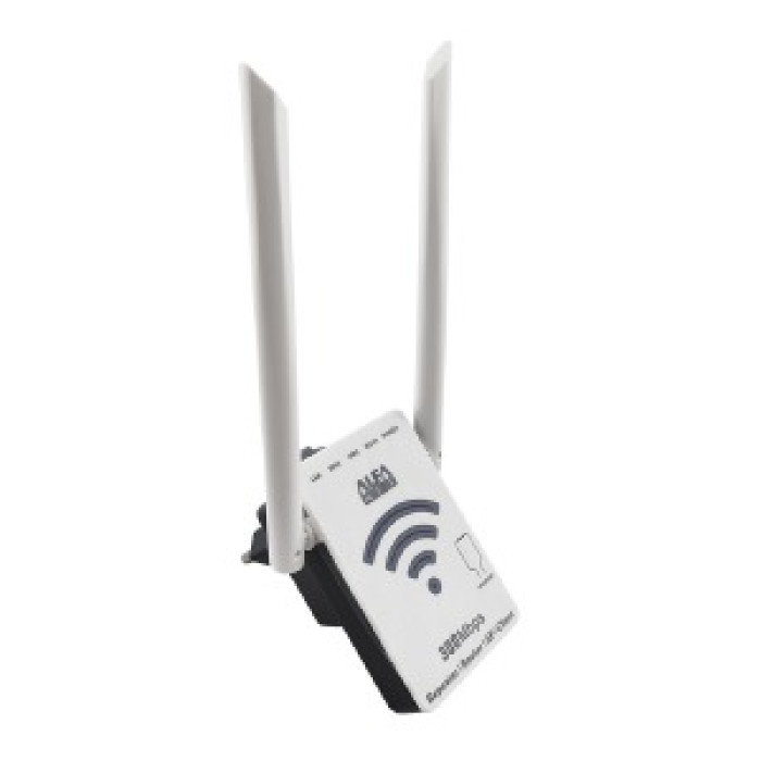 Wi-Fi роутер/репітер Alfa R312 (1xLAN, 1xWAN, 2 антени) 2.4GHz 300Mbps білий Wi-Fi роутер/репітер Alfa R312 (1xLAN, 1xWAN, 2 антени) 2.4GHz 300Mbps білий
