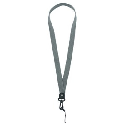 Шнурок на шию 2х80см та тримач під чохол (Сірий)