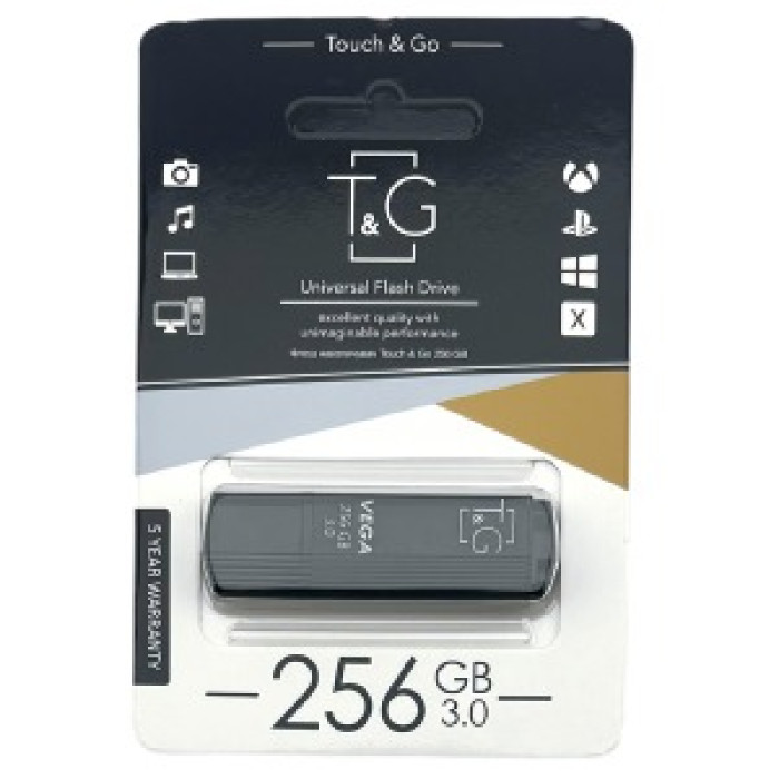 USB флеш-накопичувач T&amp;G 121 Vega 256GB 3.0