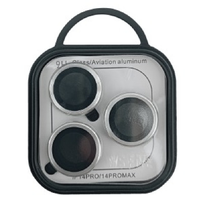 Скло на камеру iPhone 14 Pro/14 Pro Max метал сталь