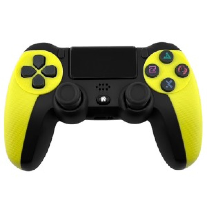 Універсальний джойстик для PS4 DOUBLEMOTOR CM-048 Bluetooth жовтий