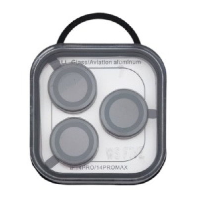 Скло на камеру iPhone 14 Pro/14 Pro Max метал сталь