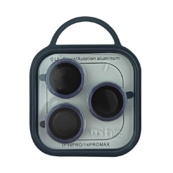 Скло на камеру iPhone 14 Pro/14 Pro Max метал фіолетовий Скло на камеру iPhone 14 Pro/14 Pro Max метал фіолетовий