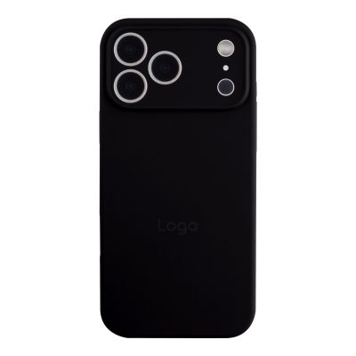 Чохол Silicone Case Full Size with Frame iPhone 17 Pro (18.Black)