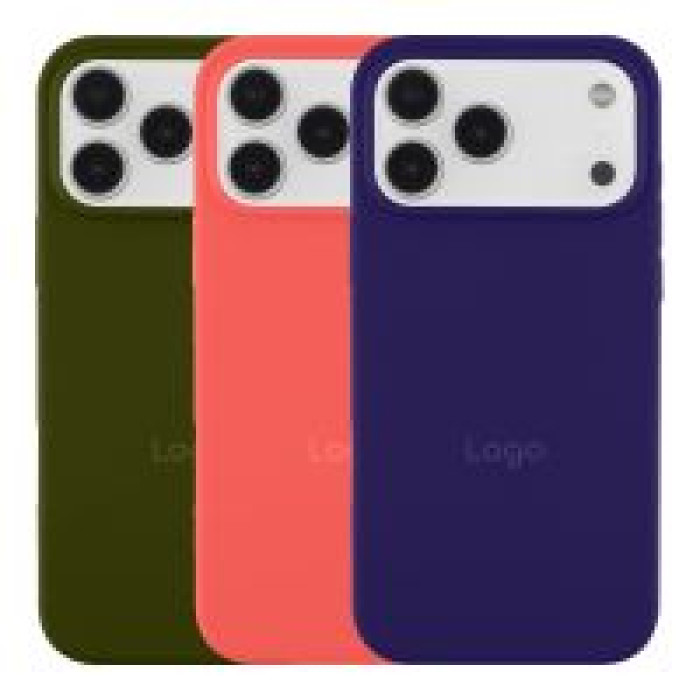 Чохол Silicone Case Full Size iPhone 17 Pro (08.Dark Blue)