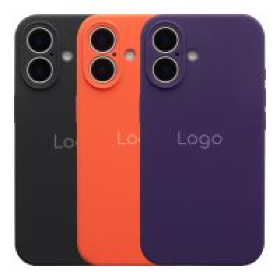 Чохол Silicone Case Full Size with Frame iPhone 17 (73.Plum)