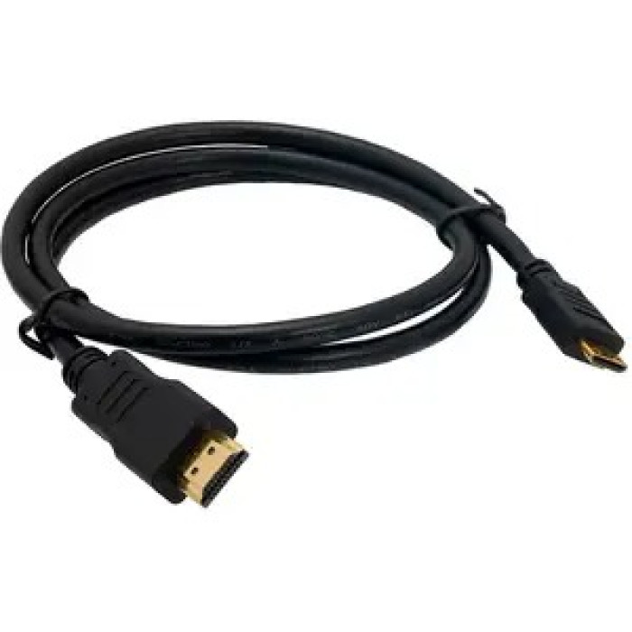 Кабель HDMI - mini HDMI чорний 1,5м