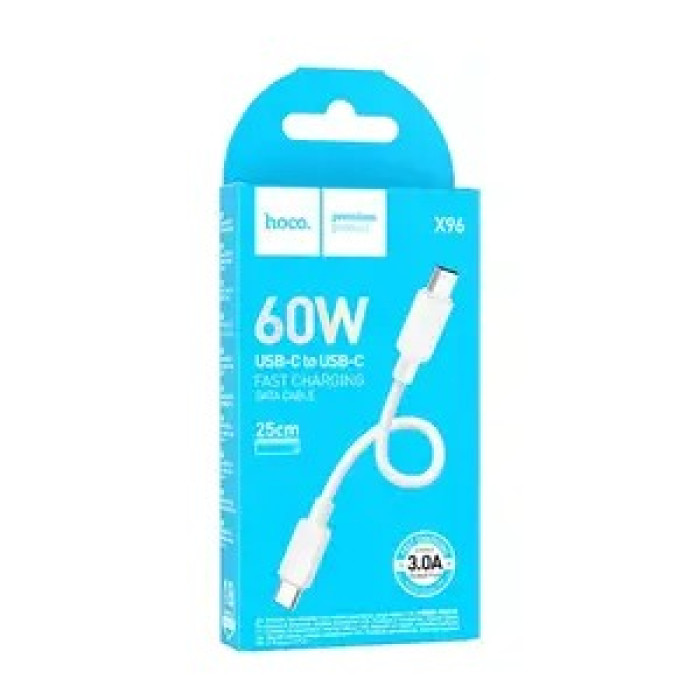 Кабель Type-C to Type-C Hoco X96 Hyper 60W (0.25м)