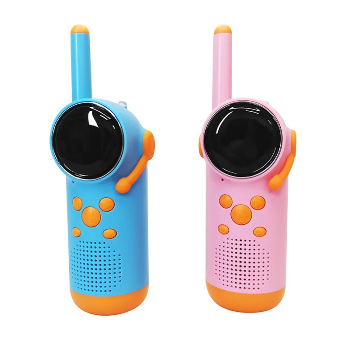 Рації дитячі D22 комплект 2шт (блакитна+рожева) Рації дитячі D22 комплект 2шт (блакитна+рожева)