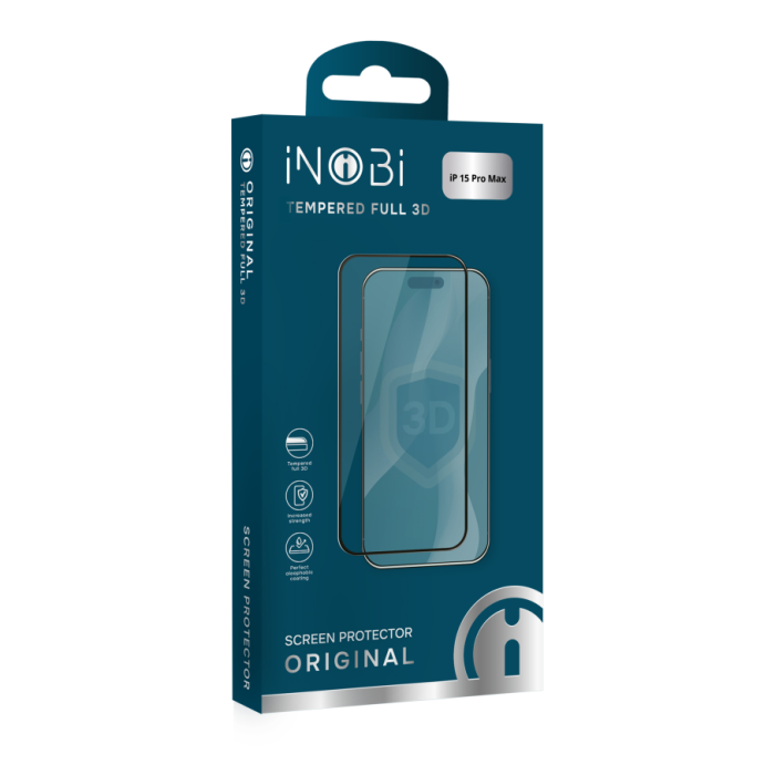 Захисне скло iNOBI Original iPhone 15 Pro Max Захисне скло iNOBI Original iPhone 15 Pro Max