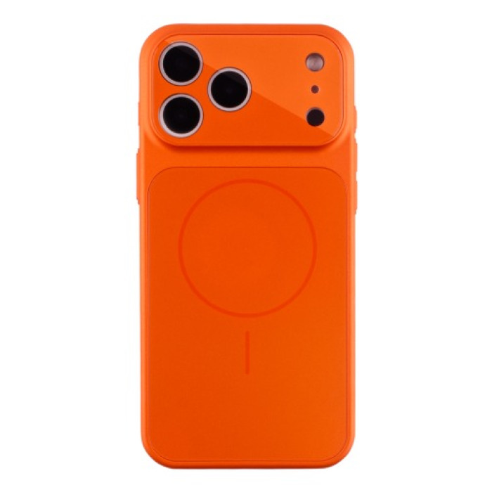 Чохол AG-Glass Lens Protection with Magsafe iPhone 17 Pro Max (Orange)