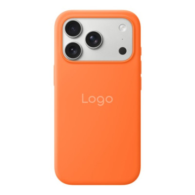 Чохол Silicone Case with MagSafe IC iPhone 17 Pro (Orange)