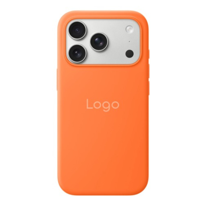 Чохол Silicone Case with MagSafe IC iPhone 17 Pro (Orange)