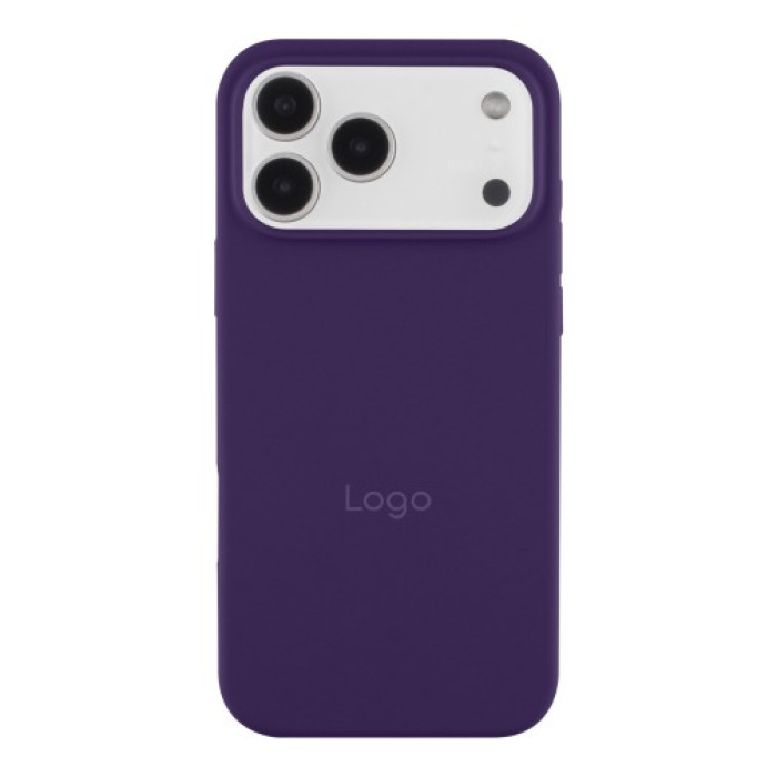 Чохол Silicone Case with MagSafe IC iPhone 17 Pro Max (Purple Fog)