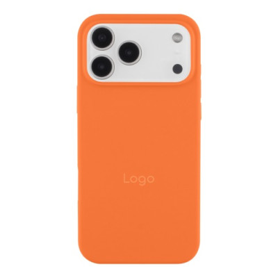 Чохол Silicone Case with MagSafe IC iPhone 17 Pro Max (Orange)