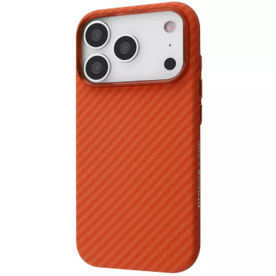 Чохол Proove Gleam Case with Magnetic iPhone 17 Pro (orange fiber)