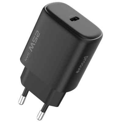 Мережевий адаптер Proove Silicone Power 2 25W (Type-C) (black)