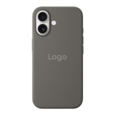 Чохол Silicone Case with MagSafe iPhone 16 (Stone Gray)