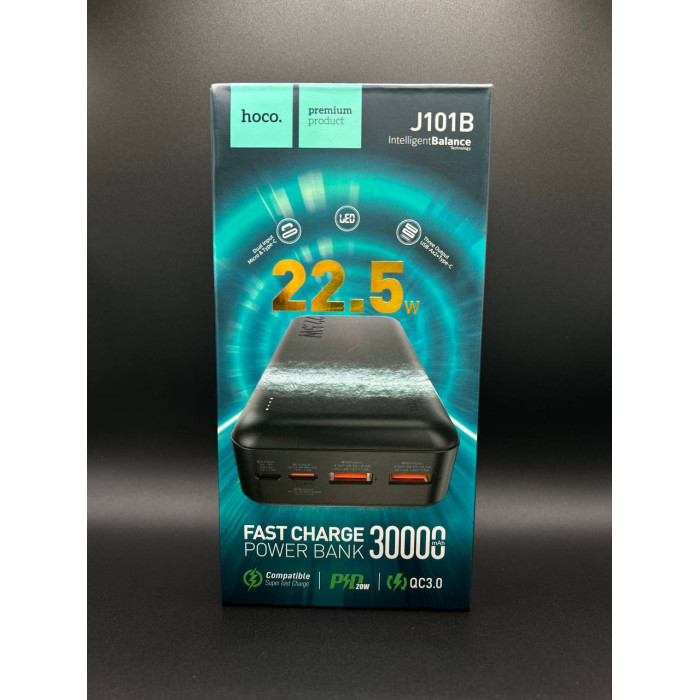 Power Bank Hoco J101B Astute 30000mAh PD20W+QC3.0 22.5W Power Bank Hoco J101B Astute 30000mAh PD20W+QC3.0 22.5W