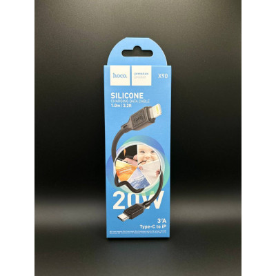 Кабель TYPE-C to Lightning Hoco X90 Cool silicone