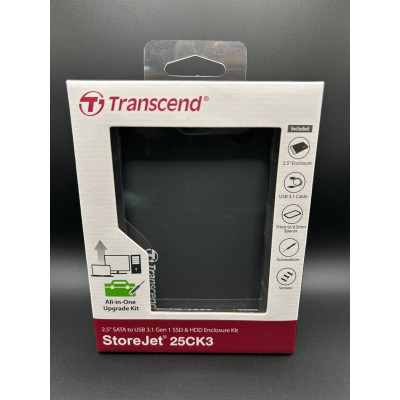 Зовнішній жорсткий диск Transcend StoreJet 1TB