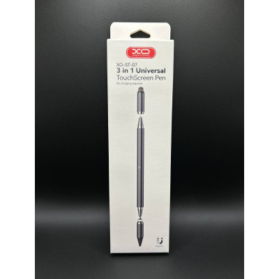 Стилус XO ST-07 3in1 touch-sensitive (Чорний)