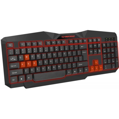 Клавіатура дротова ігрова з підсвічуванням Esperanza EGK201