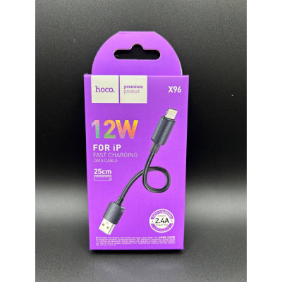 Кабель Hoco X96 Hyper Lightning 12W (0.25м)