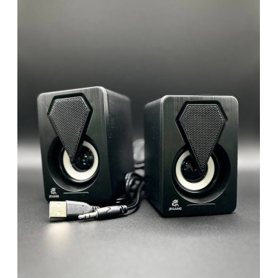 Колонка компьютерна JEQANG JS-702 RGB (Чорний)