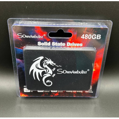 SSD накопичувач 480GB SomnAmbulist 2.5" SATAIII 7мм R500MBs W365MBs