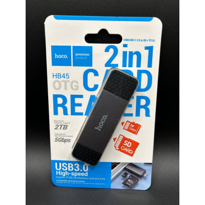 Card Reader Hoco HB45 Spirit 2-in-1 USB/Type-C 3.0