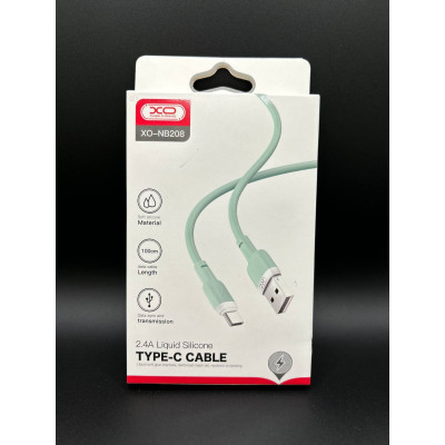 Кабель Type-C XO NB208 Liquid Silicone