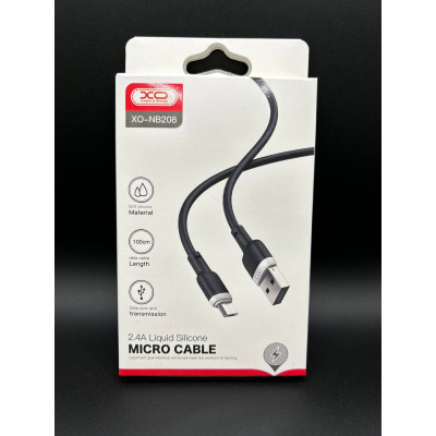 Кабель Micro XO NB208 Liquid Silicone