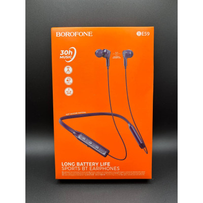 Навушники Borofone BE59 Rhythm neckband Bluetooth (Чорний)																			