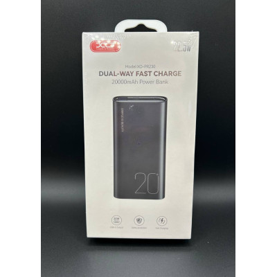 Power Bank  XO PR230 20000mAh PD20W+QC3.0 22.5W