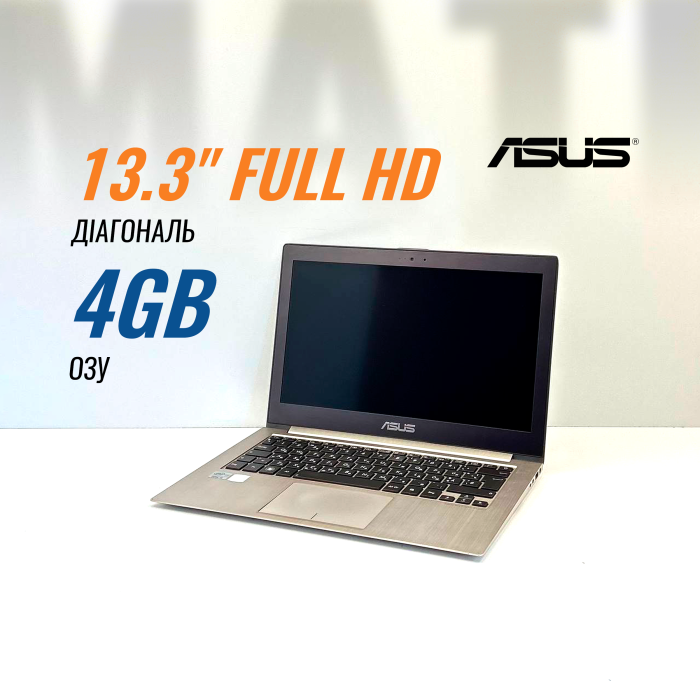 Ноутбук ASUS Zenbook UX31A (i5-3317U/ 4 GB/ 256 GB) б/в
