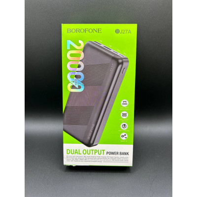 Power Bank Borofone BJ27A 20000mAh (Чорний)