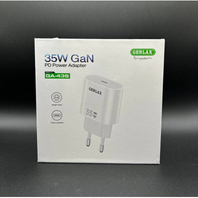 Мережевий адаптер Gerlax GA-43S Type-C Gan 35W