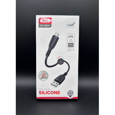 Кабель XO NB247 Micro 6A (0.25м)