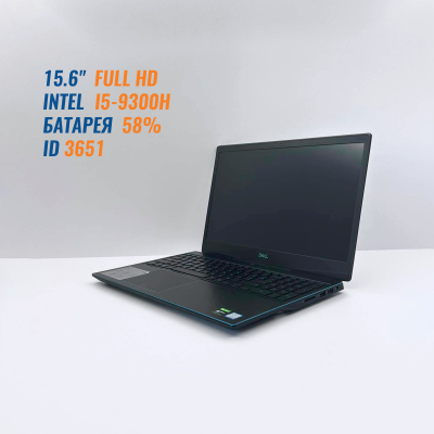 Ігровий ноутбук Dell G3 15 3590 (i5-9300H/ 16 GB/ NVMe 512 GB) б/в