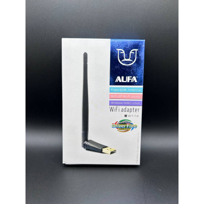 Wi-Fi USB адаптер ALFA W114 з антеною, 40m, 3DBi, 150 Mbps