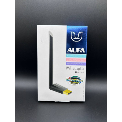 Wi-Fi USB адаптер ALFA W165 з антеною, 2.4GHz+5GHz, 3DBi, 600 Mbps