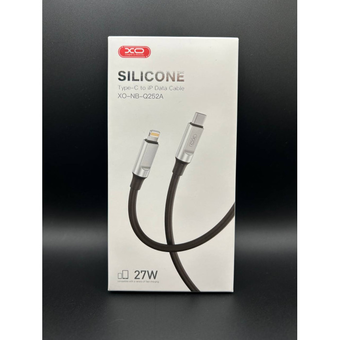 Кабель XO NB-Q252A Type-C to Lightning 27W 1m Кабель XO NB-Q252A Type-C to Lightning 27W 1m