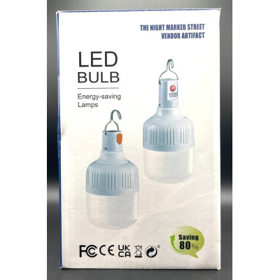 Лампа навісна LED AKL-02 з акумулятором або від power bank (105mm)