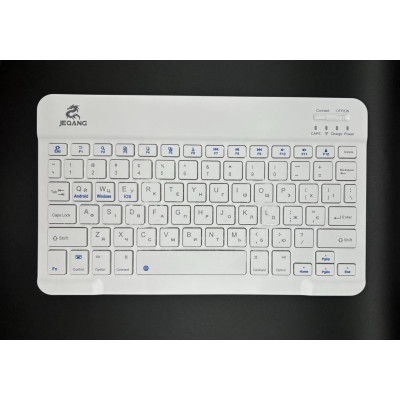Клавіатура бездротова JEQANG JB-330 bluetooth (біла) Клавіатура бездротова JEQANG JB-330 bluetooth (біла)