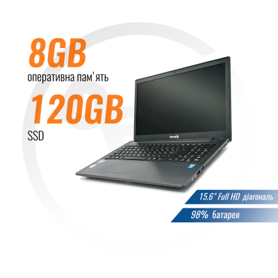 Ігровий ноутбук Terra Mobile 1548P (i3-4100M/ 8 GB/ 120 GB + 500 GB HDD) б/в