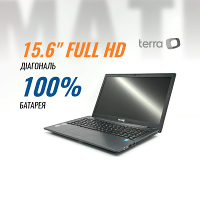 Ігровий ноутбук Terra Mobile 1548P (i3-4100M/ 8 GB/ 250 GB ) б/в